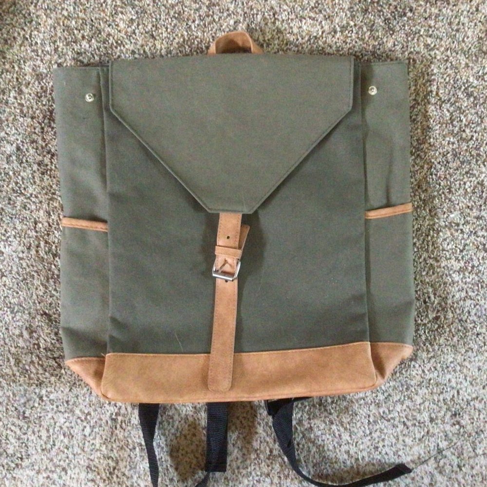 Cute Green Backpack/Knapsack